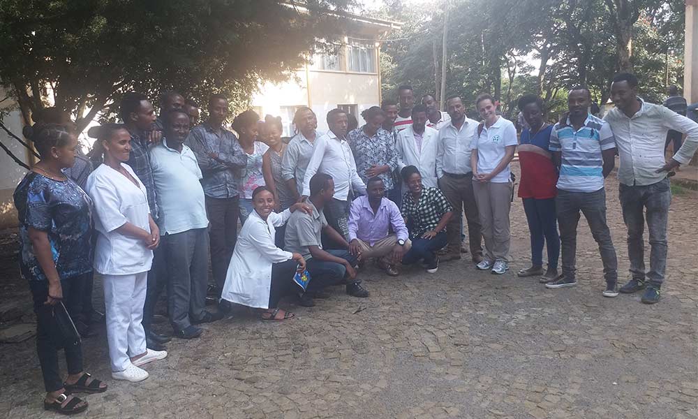 Ärzte für Äthiopien - Schulung Gruppenfoto